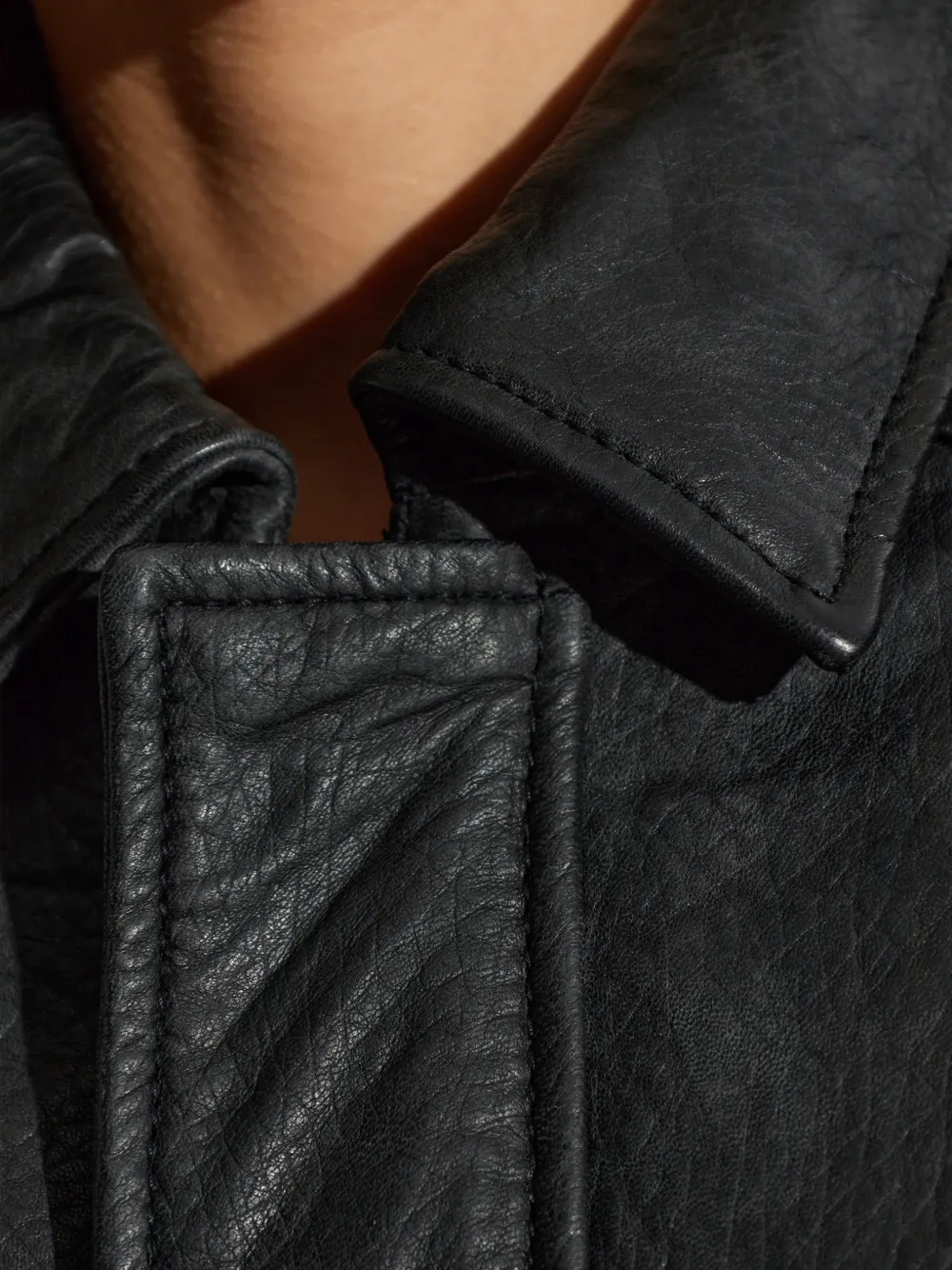 Zadig&Voltaire Loriand leather jacket Zwart