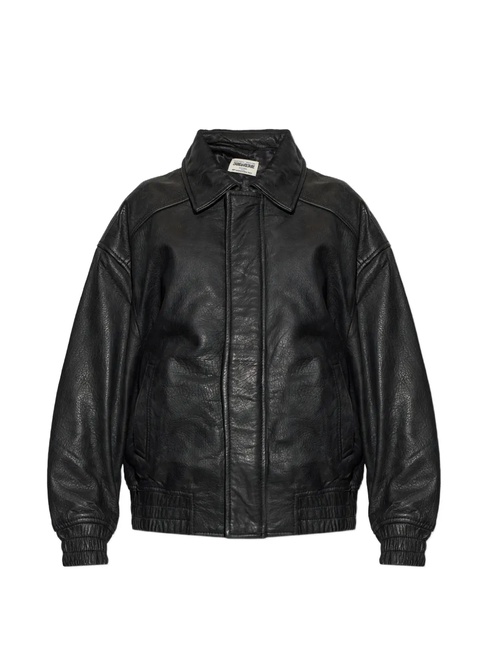 Zadig&Voltaire Loriand leather jacket Zwart