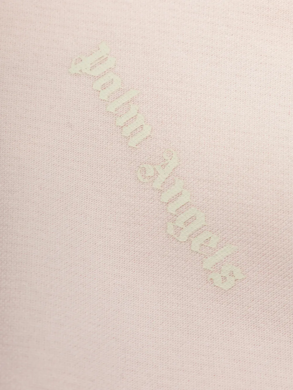 Palm Angels Kids Hoodie met logoprint Roze