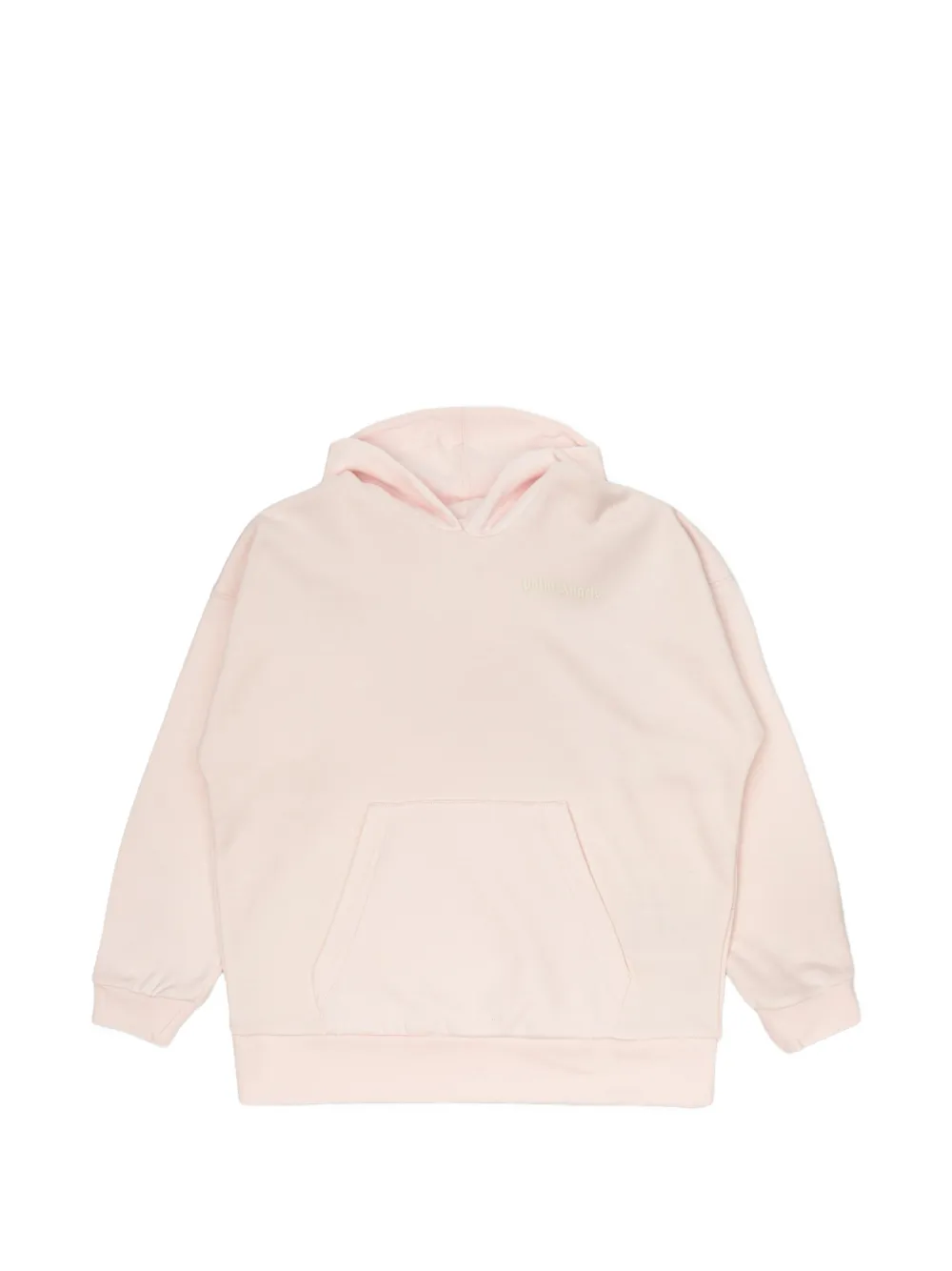 Palm Angels Kids logo-print hoodie - Rosa
