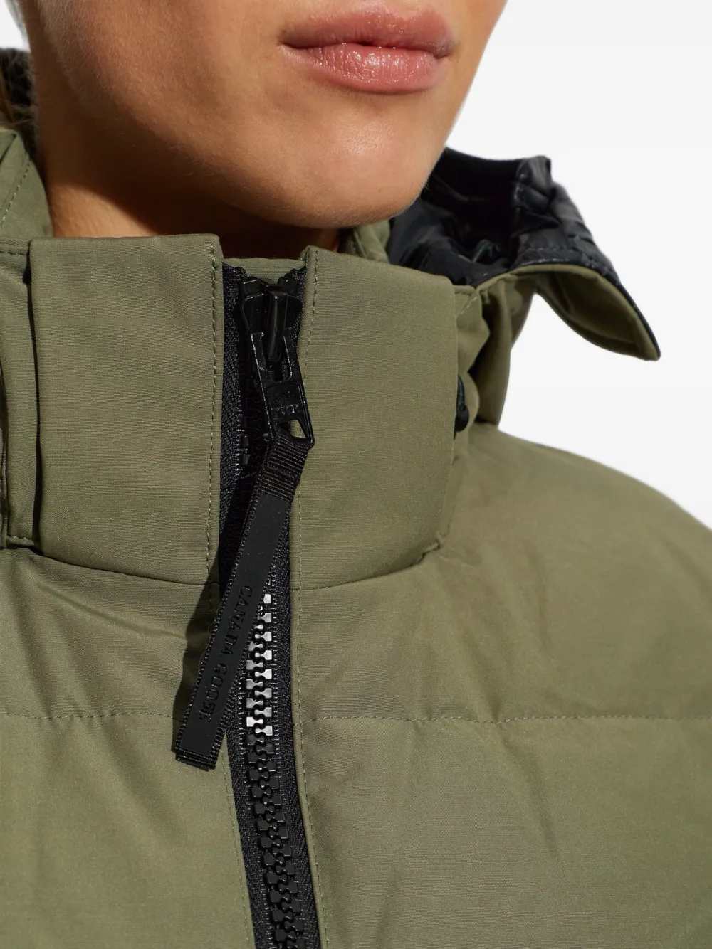 Canada Goose Chelsea hooded jacket Groen