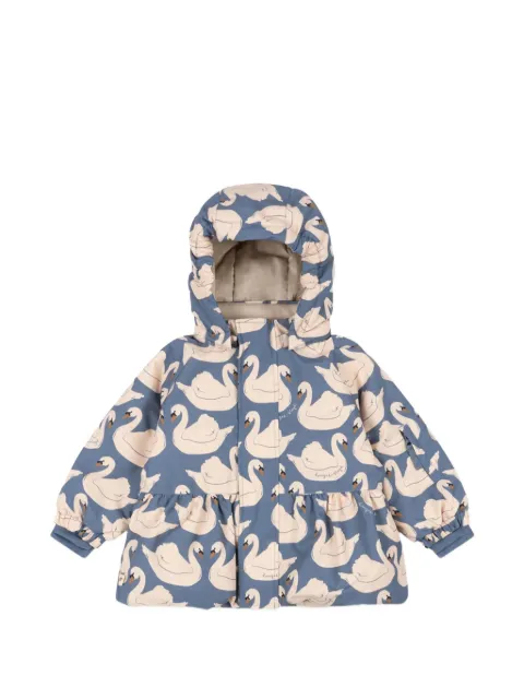 Konges Sløjd Mismou swan-print jacket