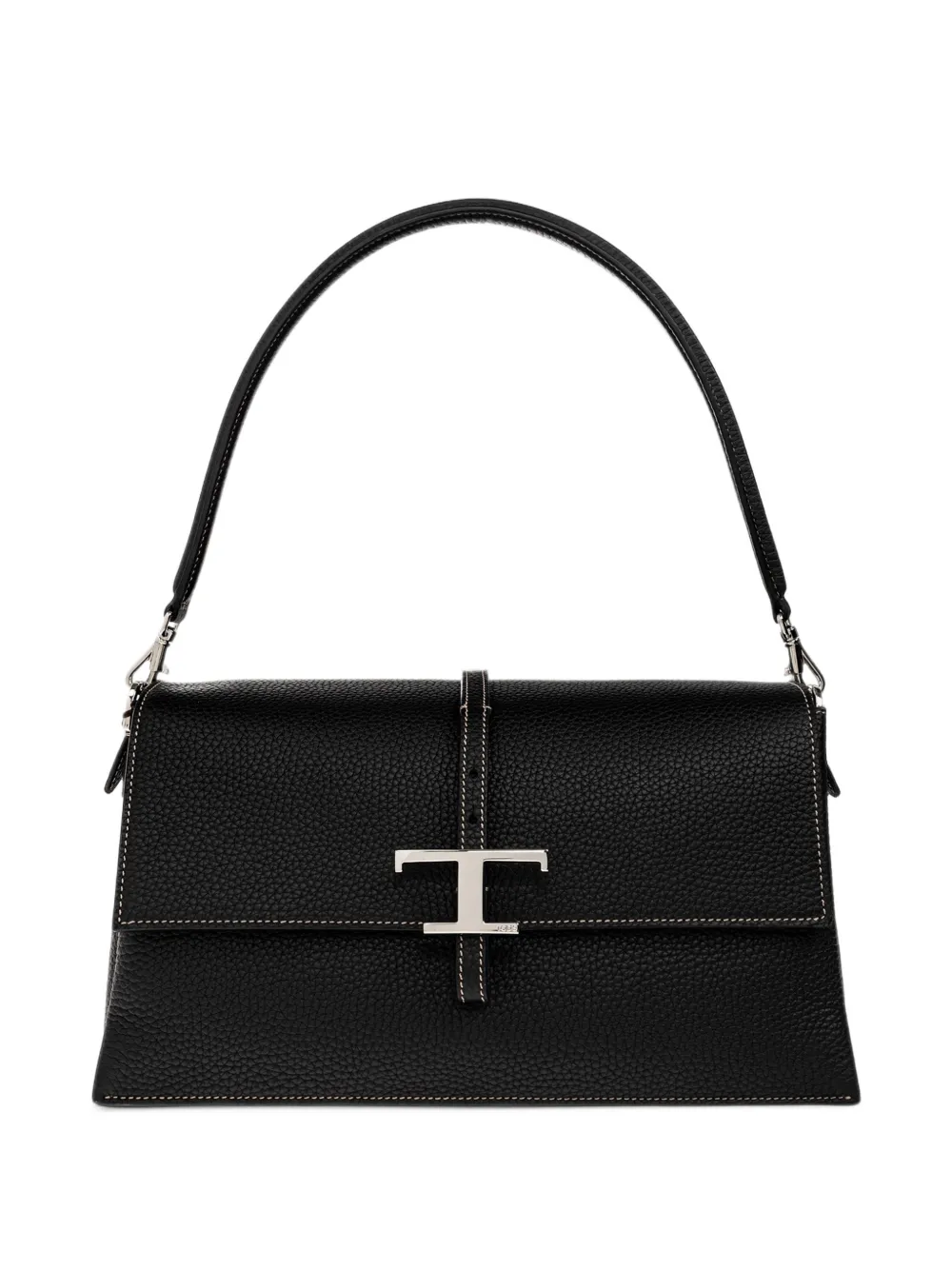 Tod's small T Timeless leather shoulder bag - Black