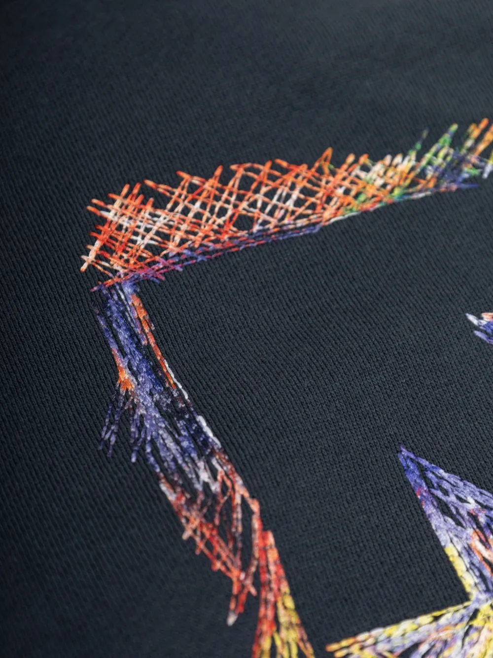 Off-White Kids Arrows-print sweatshirt Blauw