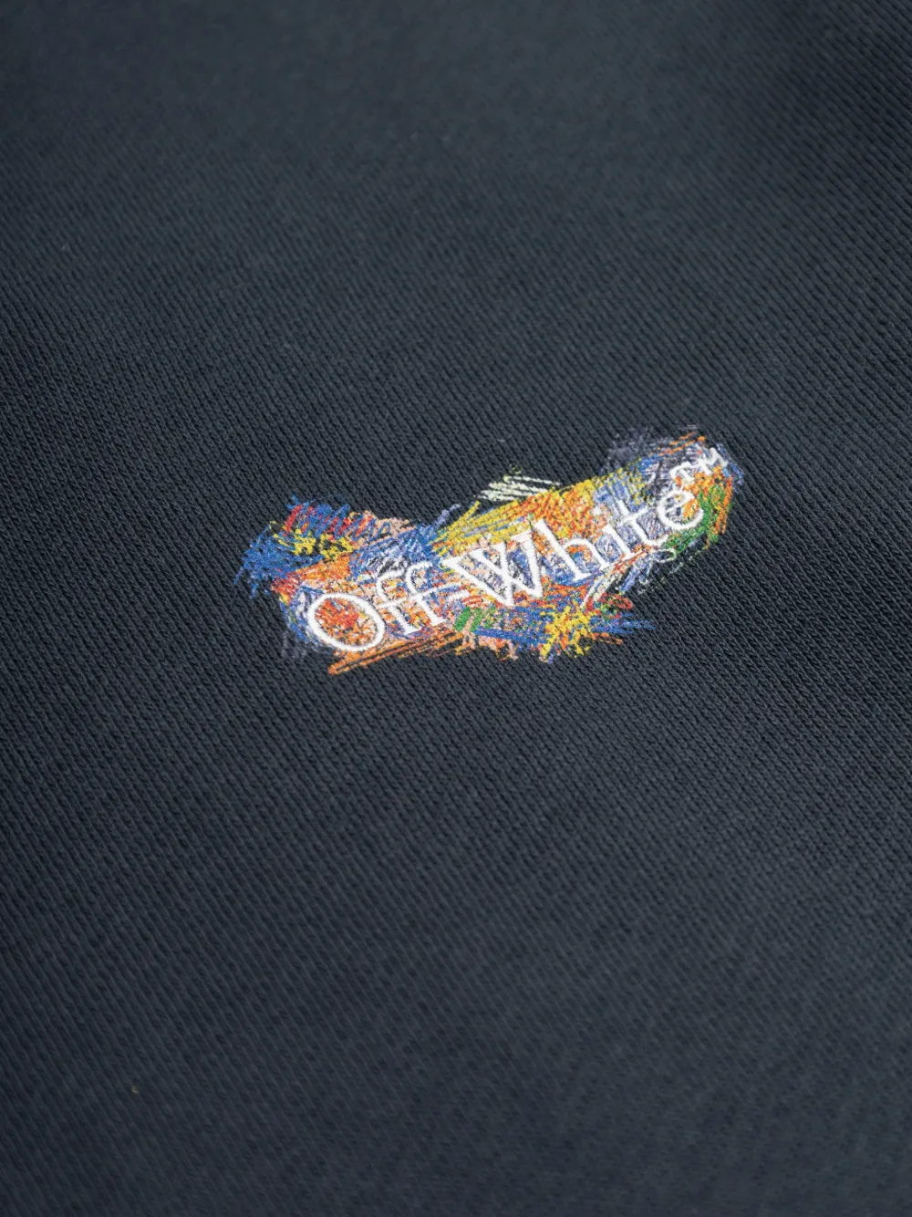 Off-White Kids Arrows-print sweatshirt Blauw