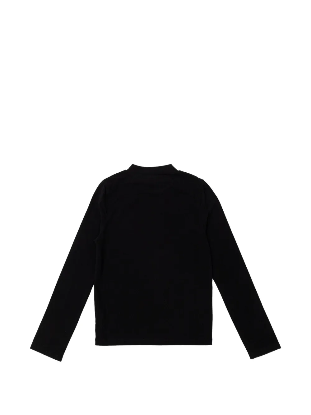 Off-White Kids T-shirt met lange mouwen en logo-print Zwart