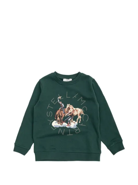 Stella McCartney Kids graphic-print sweatshirt