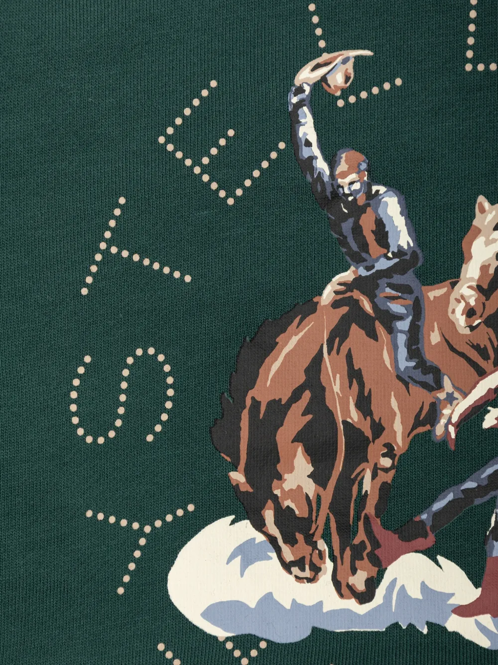 Stella McCartney Kids Sweater met grafische print Groen