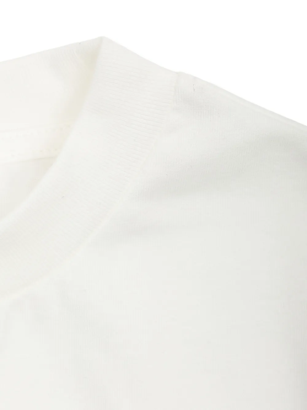 Stella McCartney Kids T-shirt verfraaid met kristallen en sterpatroon Wit