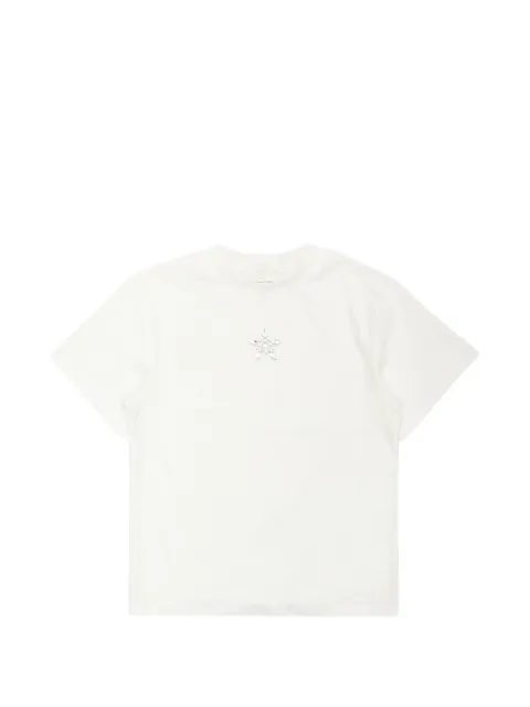 Stella McCartney Kids camiseta con detalles de cristal y motivo de estrella