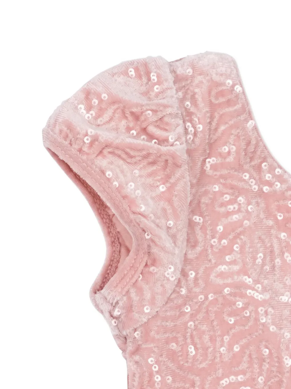 Konges Sløjd sequin-embellished tulle dress Roze