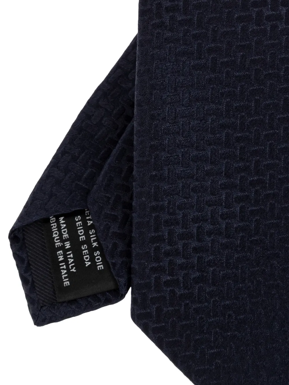 TOM FORD fall 2026 m silks silk tie Blauw
