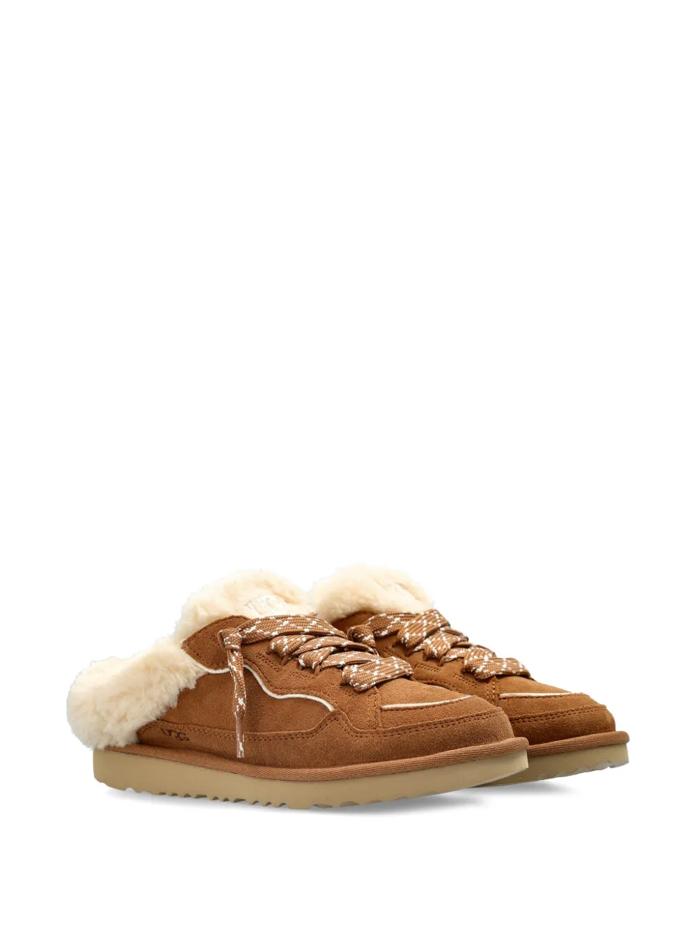 UGG Kids Lowmel suede loafers - Marrone