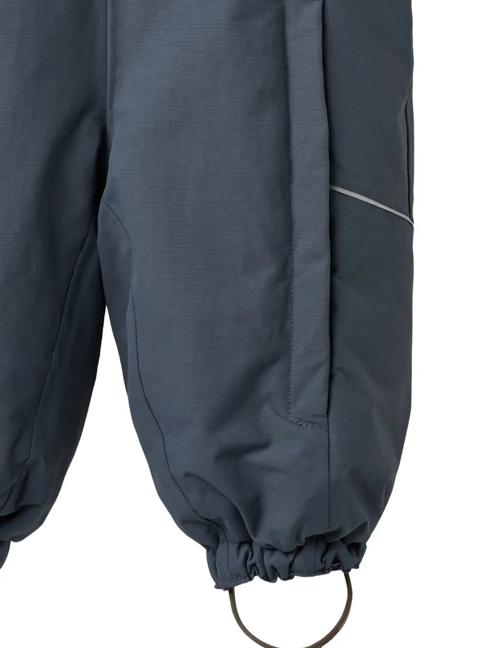 WHEAT Nickie skipak met afwerking van imitatiebont Blauw