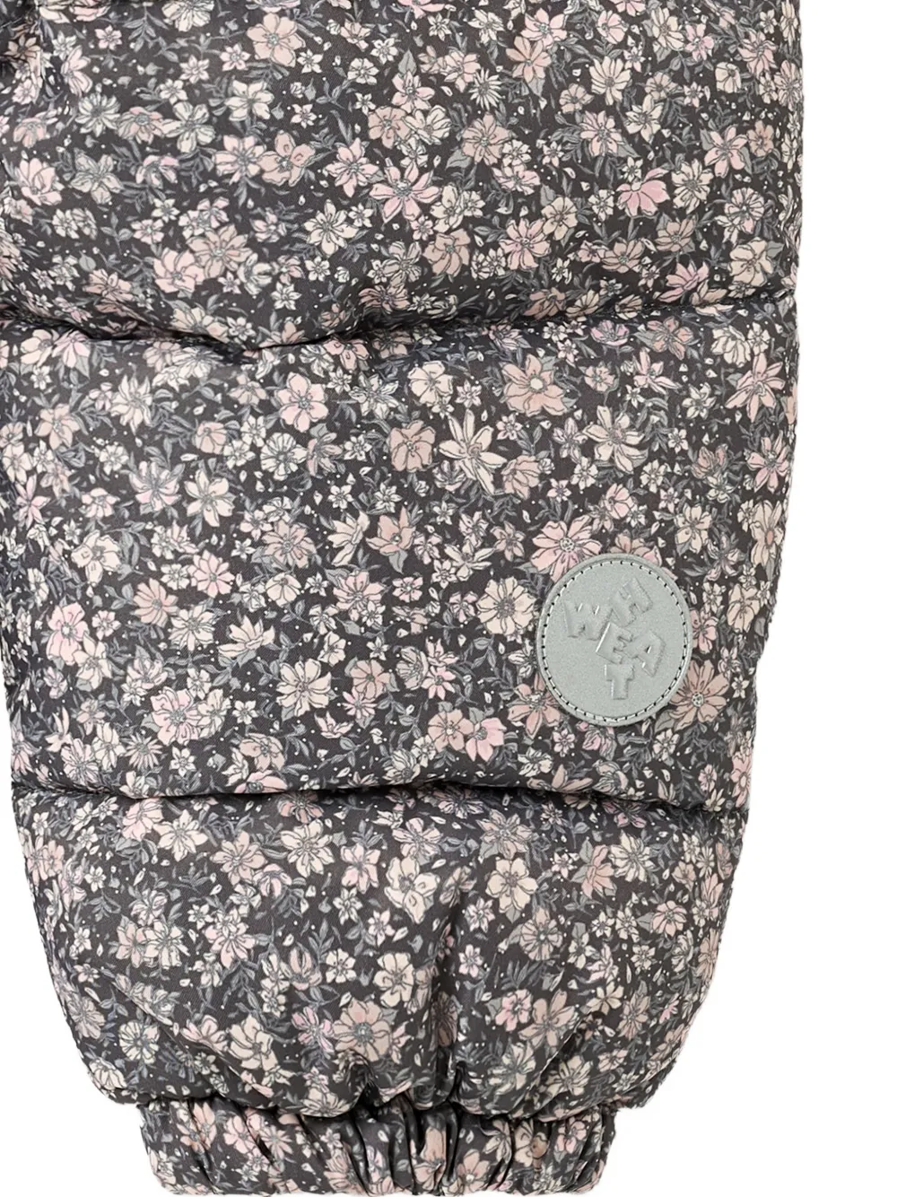 WHEAT floral-print puffer snowsuit Grijs