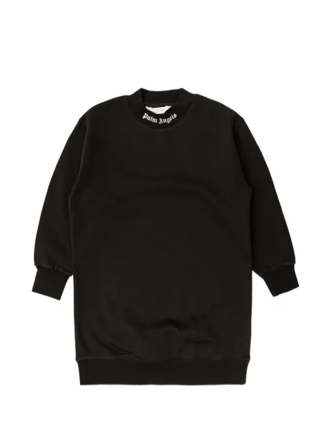 Palm Angels Kids vestido estilo sudadera con logo