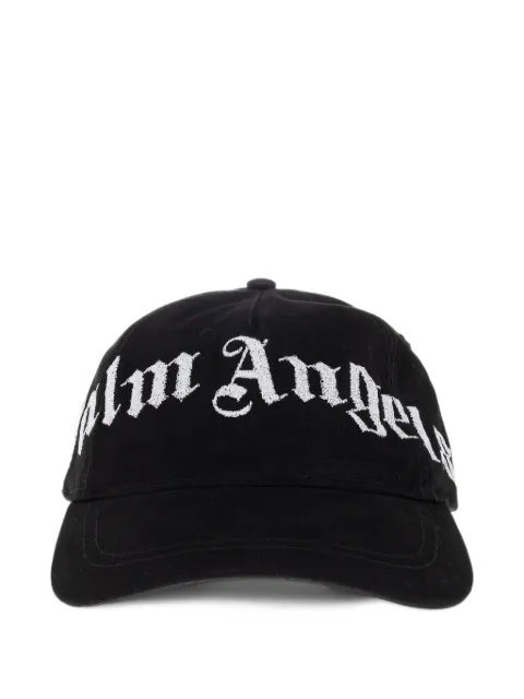 Palm Angels Kids logo-embroidered baseball cap