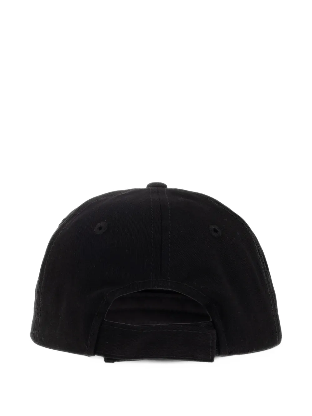 Palm Angels Kids logo-embroidered baseball cap Zwart