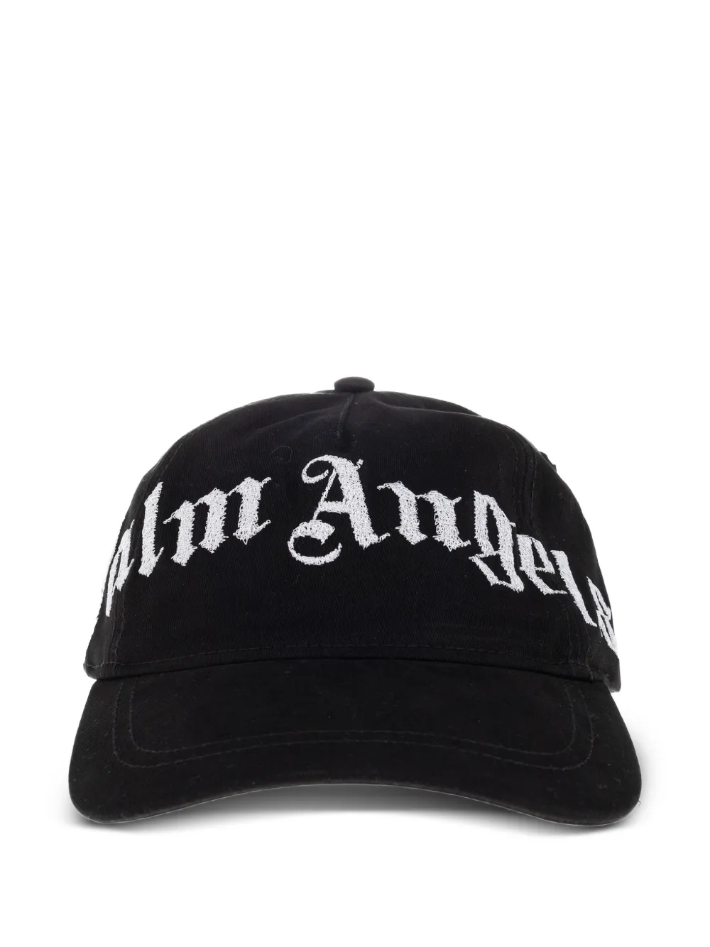 Palm Angels Kids Honkbalpet met geborduurd logo Zwart