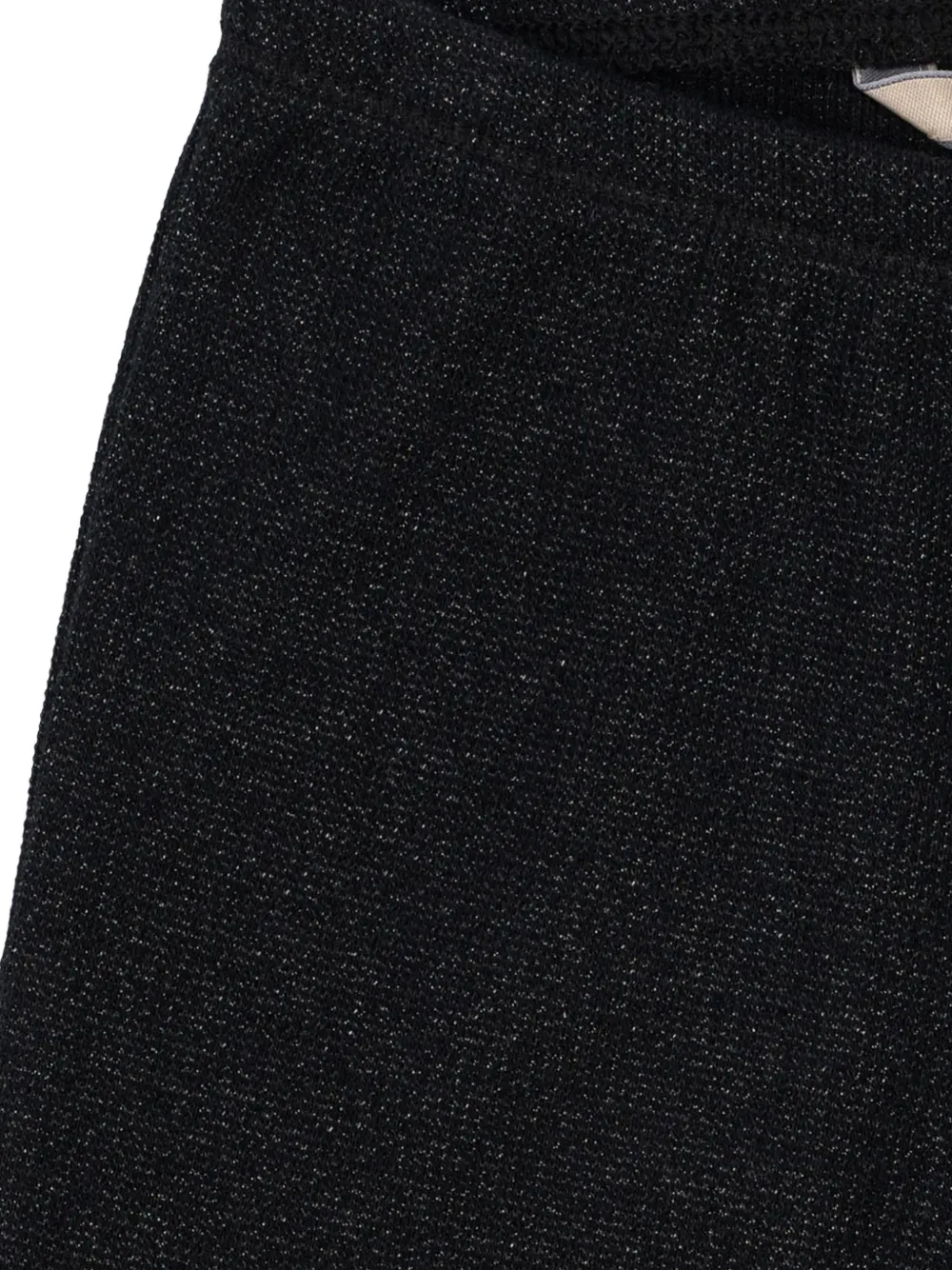 Konges Sløjd Roli broek met glitters-effect Zwart