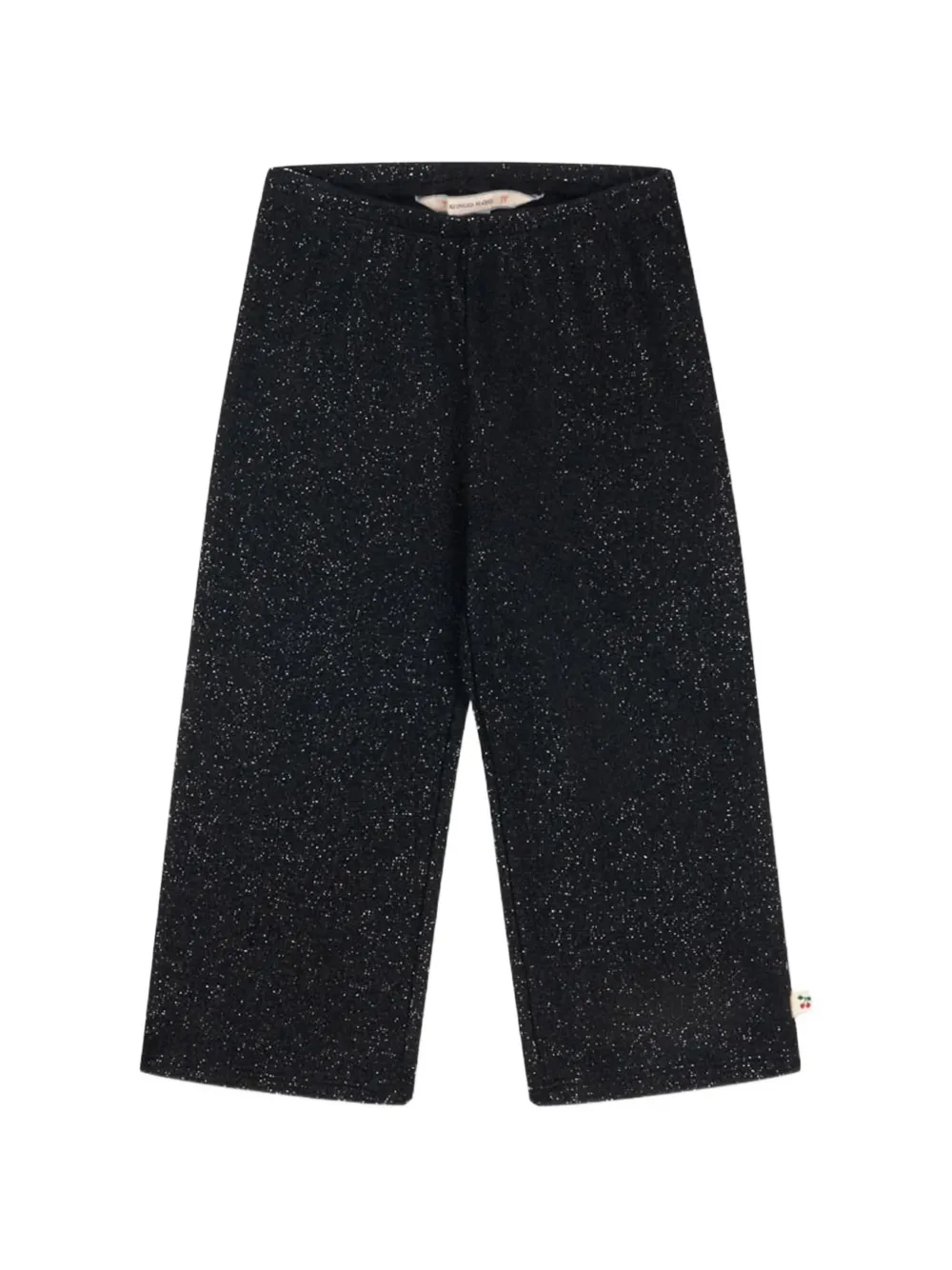 Konges Sløjd Roli broek met glitters-effect Zwart