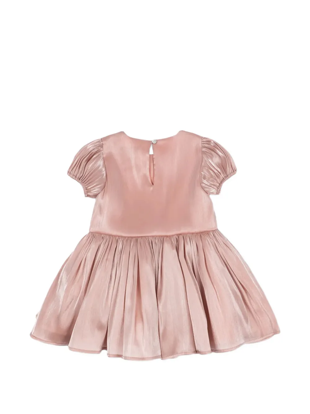 Konges Sløjd Fia cherry-embroidered mini dress Roze