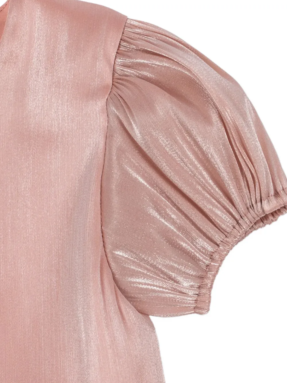 Konges Sløjd Fia cherry-embroidered mini dress Roze