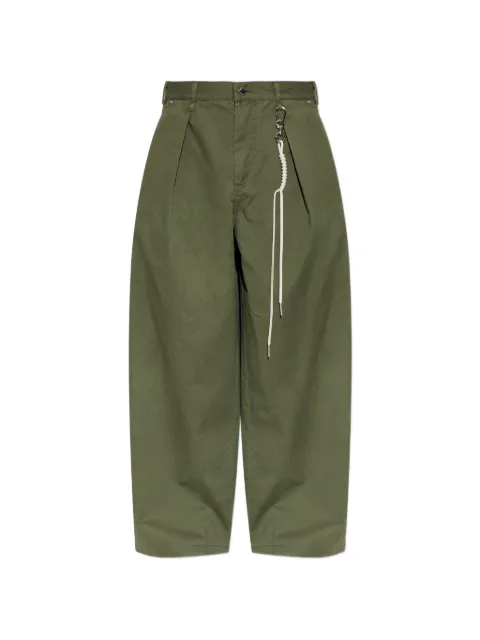 Song For The Mute pleated loose fit trousers