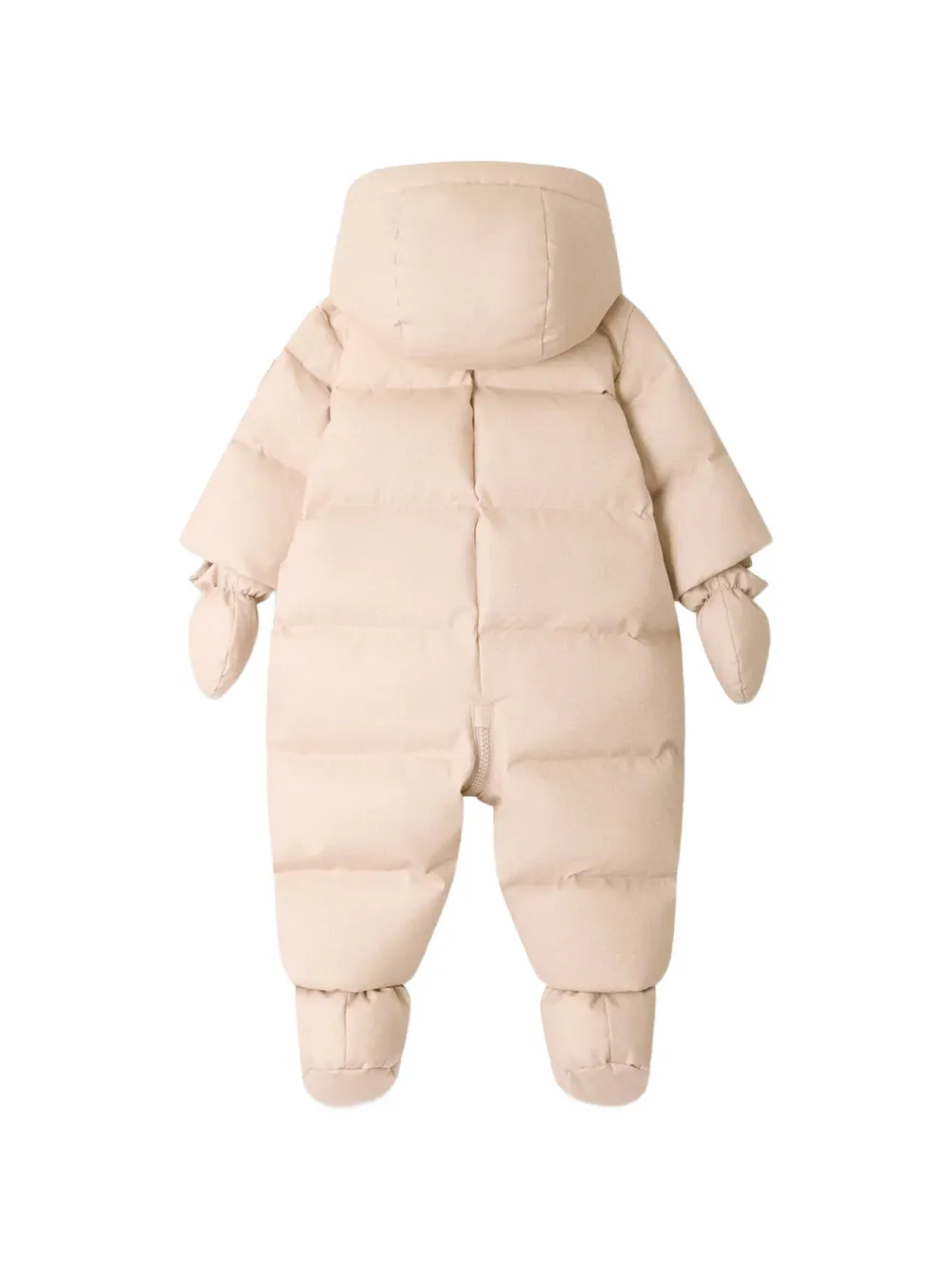 Bonpoint Tagonfly padded hooded snowsuit Beige