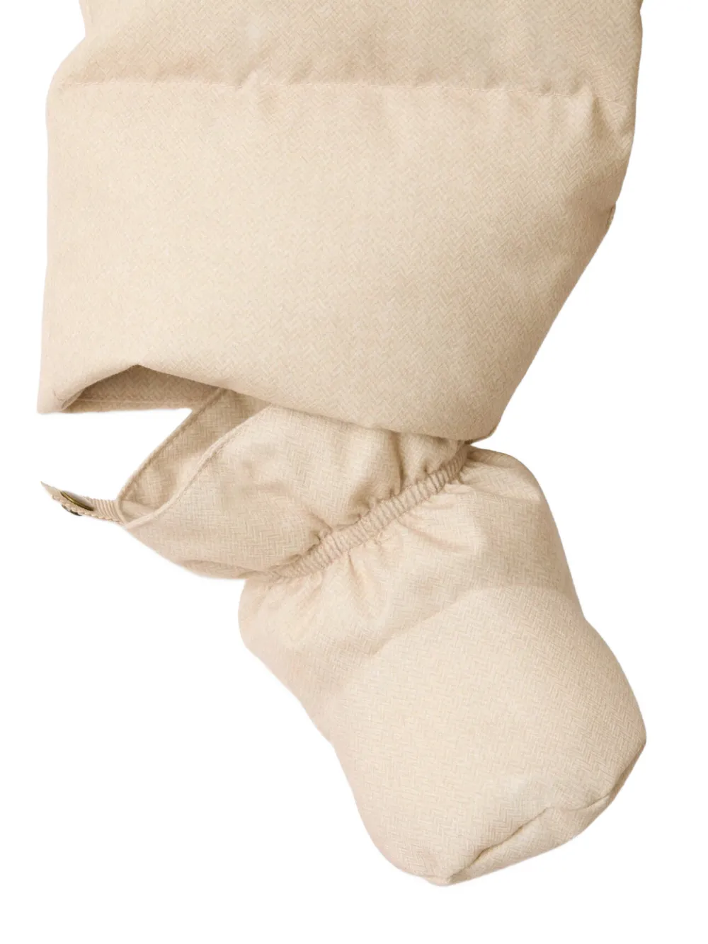Bonpoint Tagonfly padded hooded snowsuit Beige