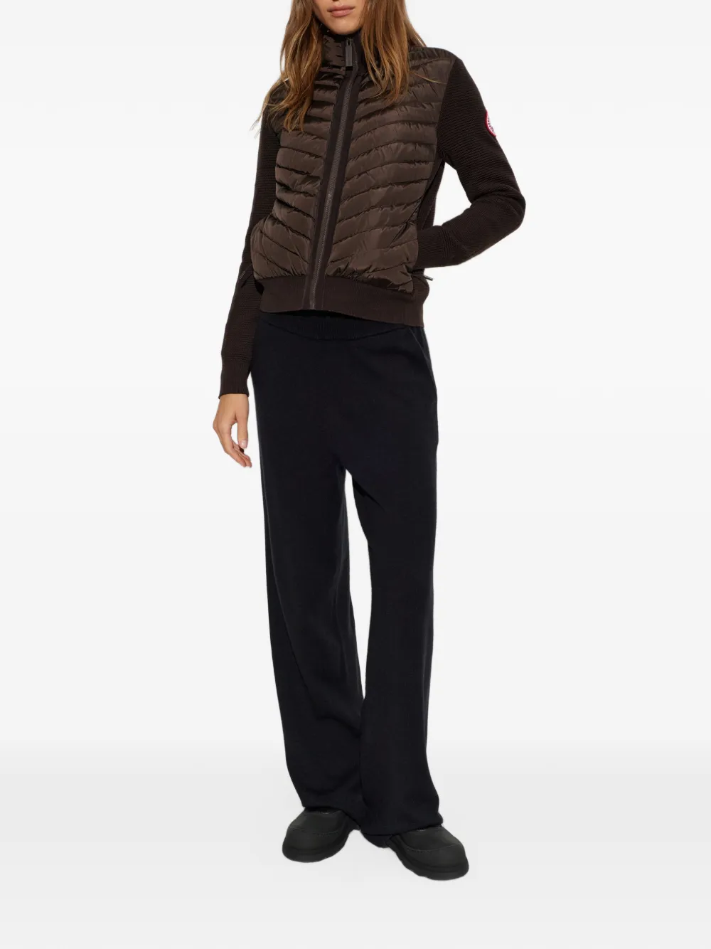 Canada Goose Hybridge quilted-front jacket Bruin
