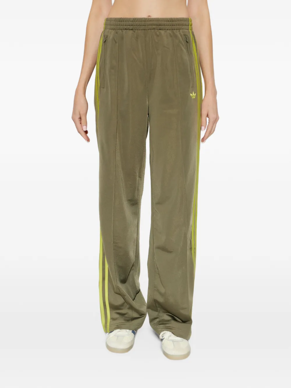 adidas Firebird loose track pants Groen