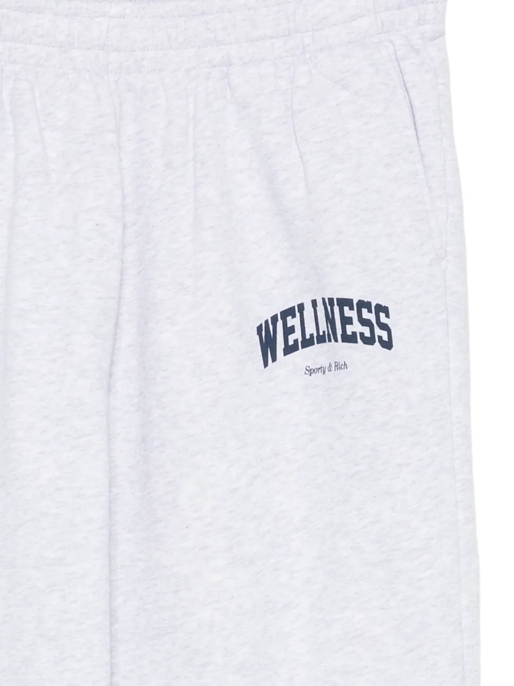 Sporty & Rich Wellness logo-print track pants Grijs