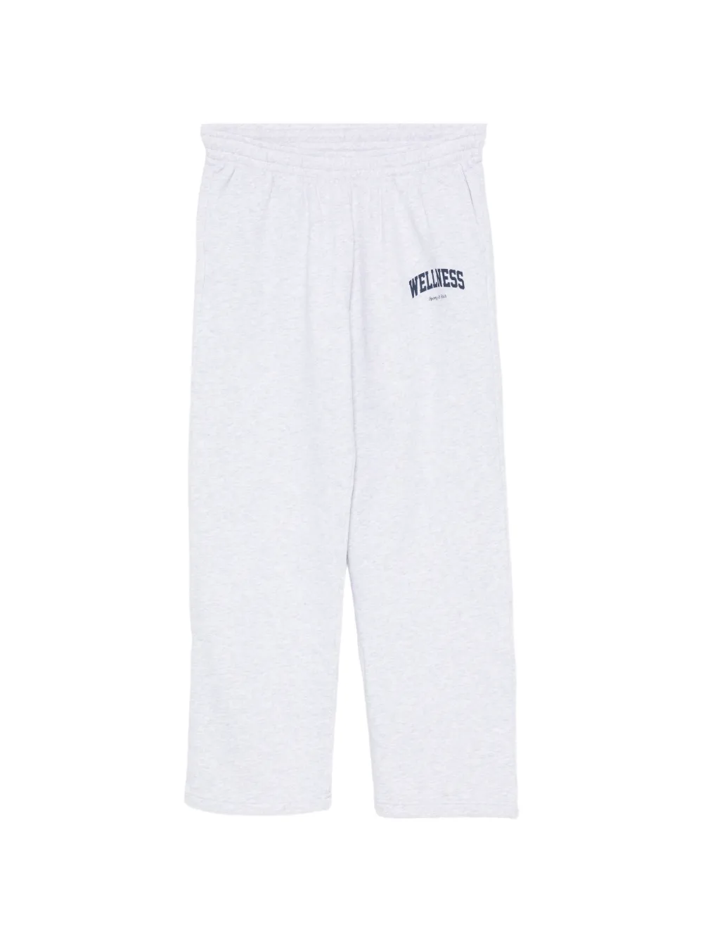 Sporty & Rich Wellness logo-print track pants - Grigio