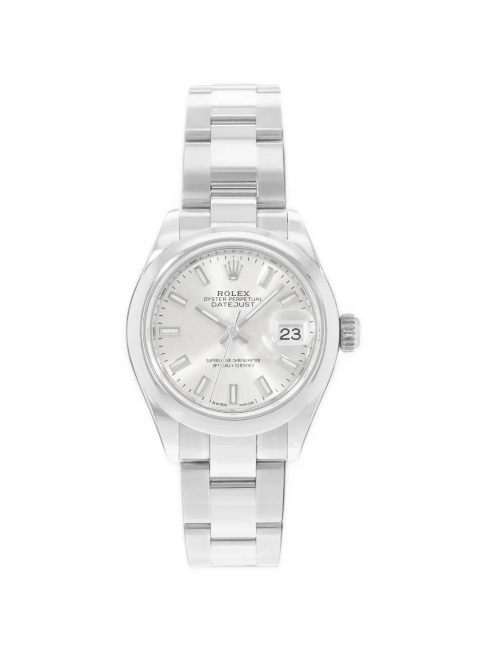 Rolex 2017 Datejust 28mm Watch In Silver