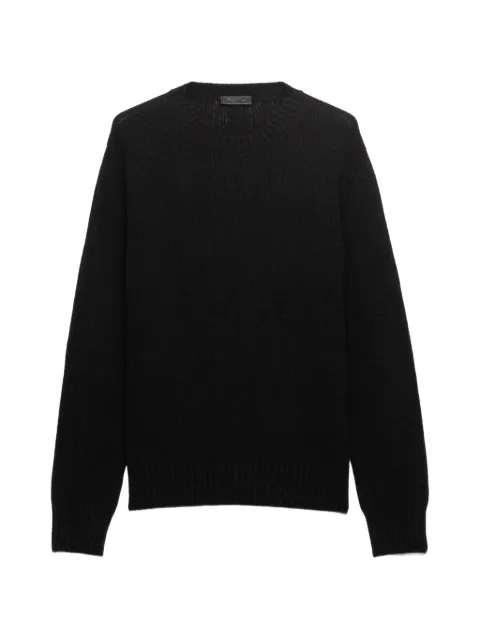 Prada wool and cashmere crew-neck sweater