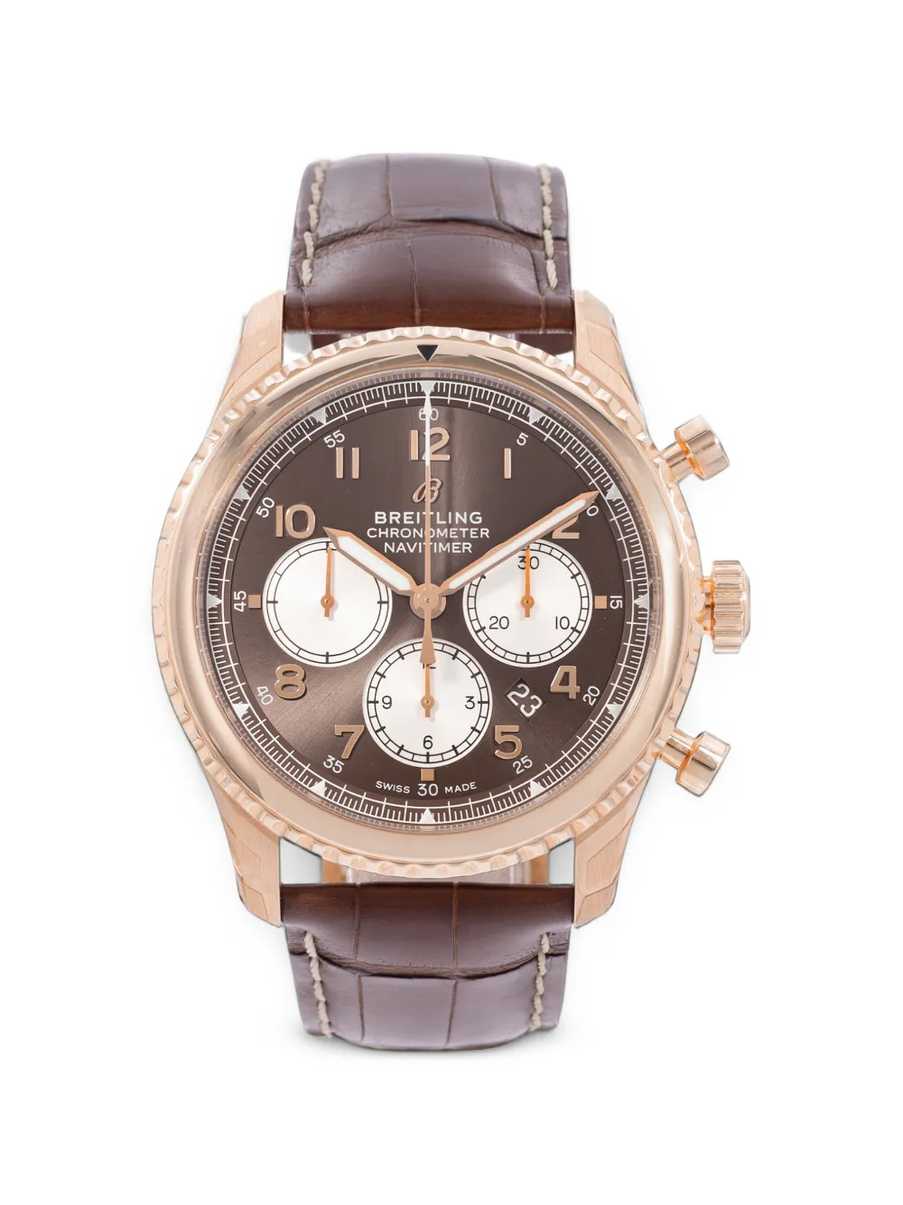 Breitling 2020s Navitimer 8 43mm watch - Braun