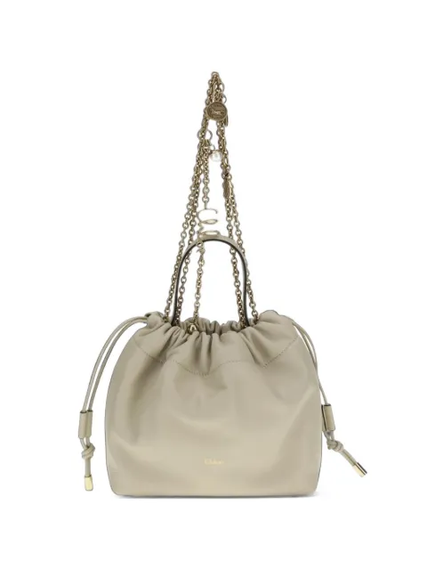 Chloé small Icons drawstring chain-link shoulder bag