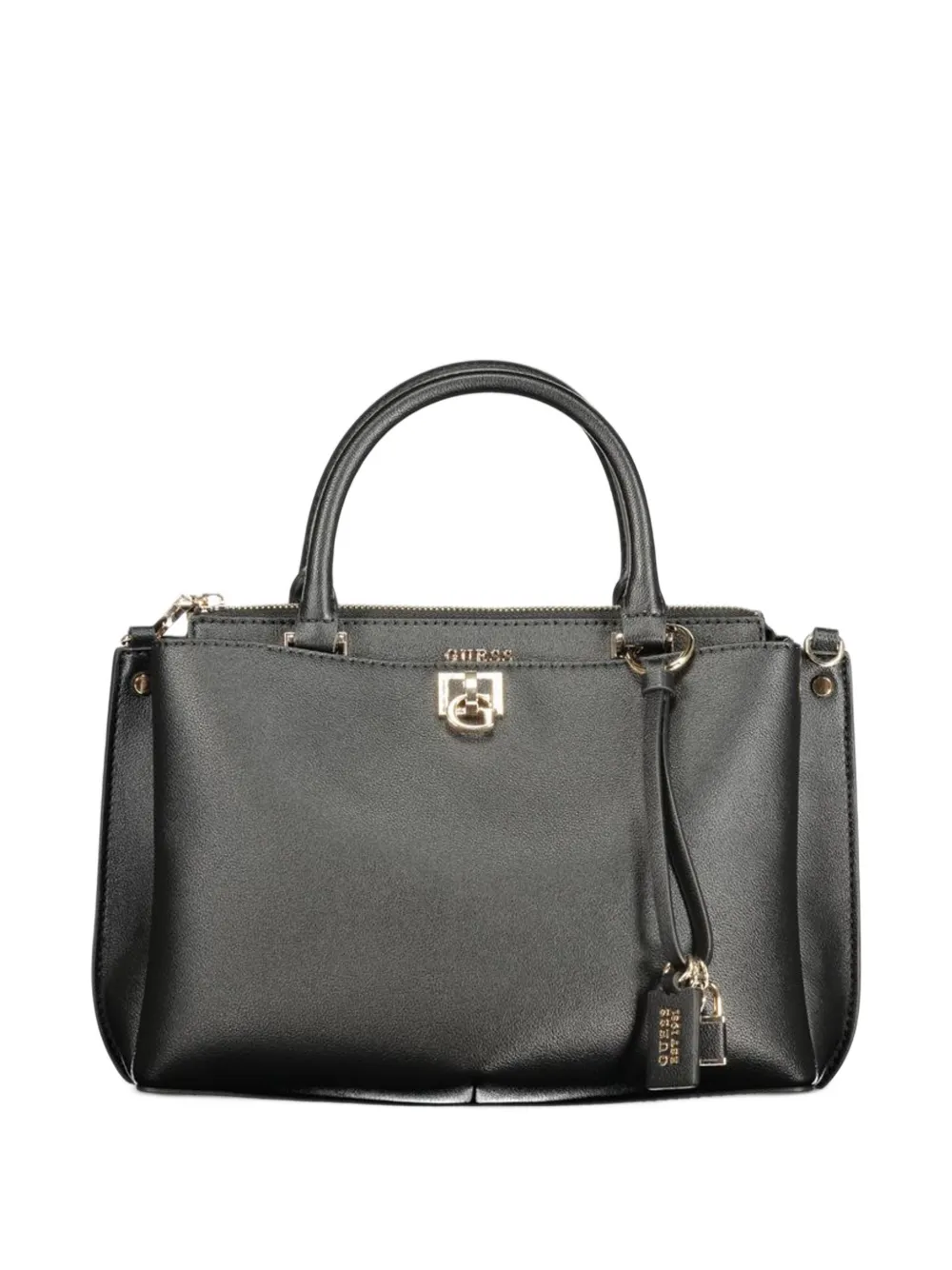 GUESS USA Bianca Girlfriend logo-plaque tote bag - Schwarz