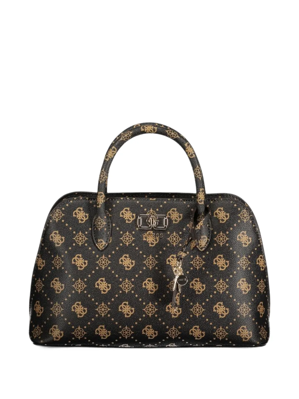 GUESS USA Emelie logo-print tote bag - Braun