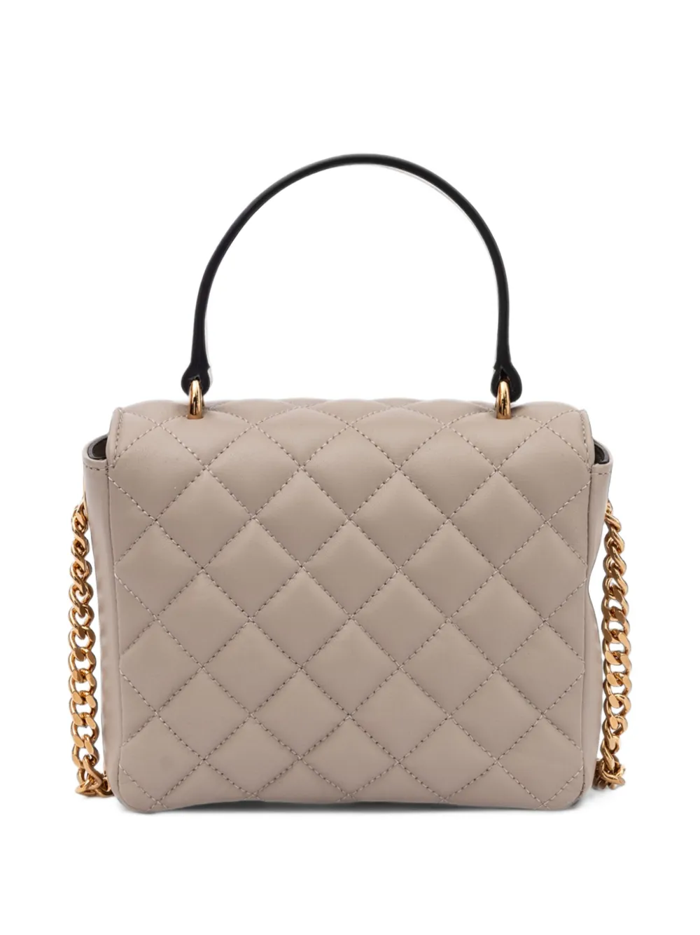 Versace quilted Medusa tote bag Beige