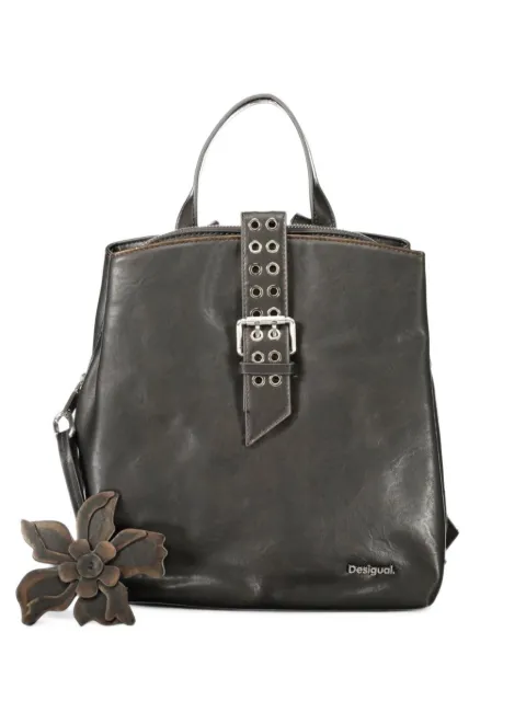 Desigual eyelet-embellished buckled backpack