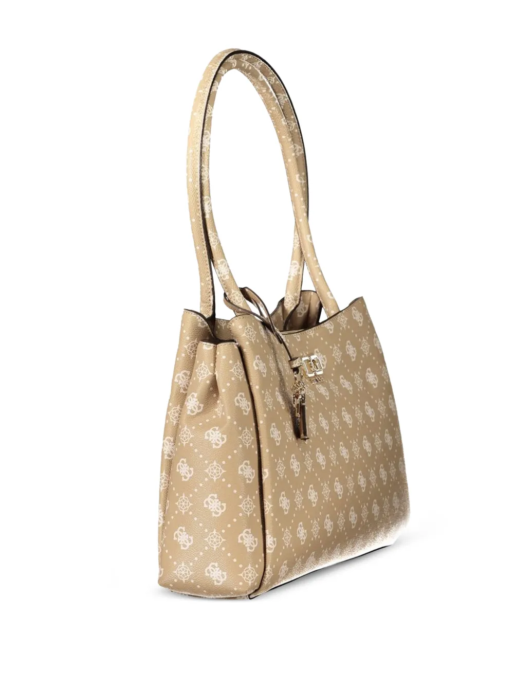 GUESS USA logo-print tote bag Beige