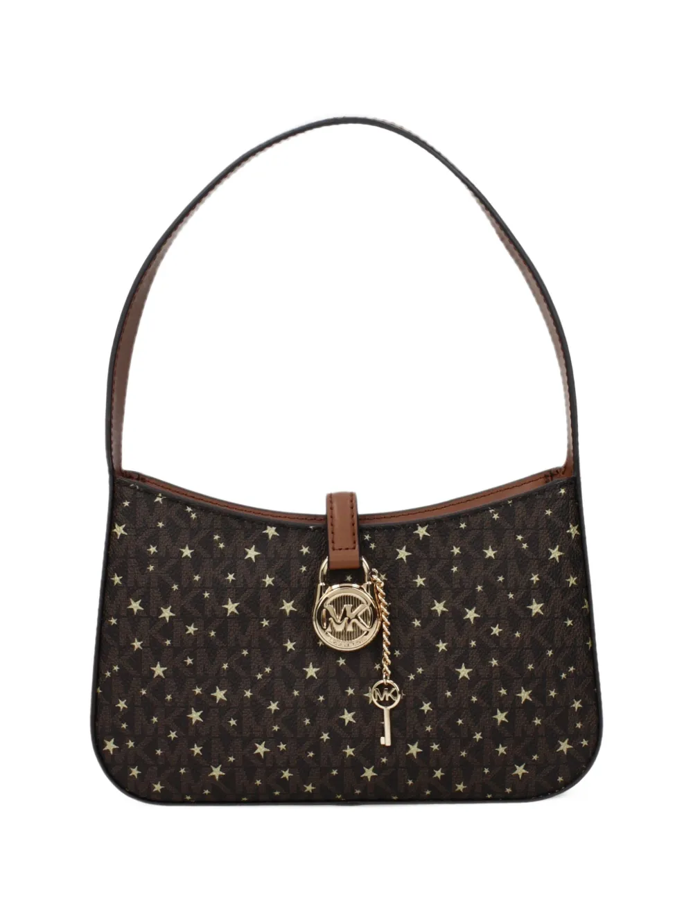 Michael Kors Lyra monogram star-print tote bag - Marrone