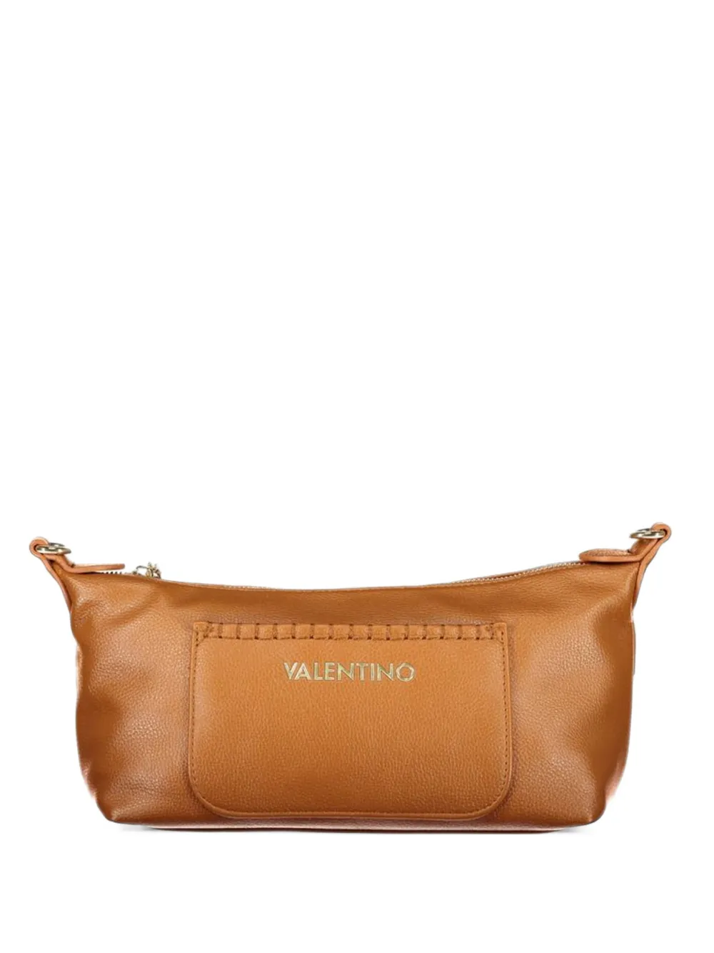 MARIO VALENTINO Aleksandra woven-strap shoulder bag - Marrone
