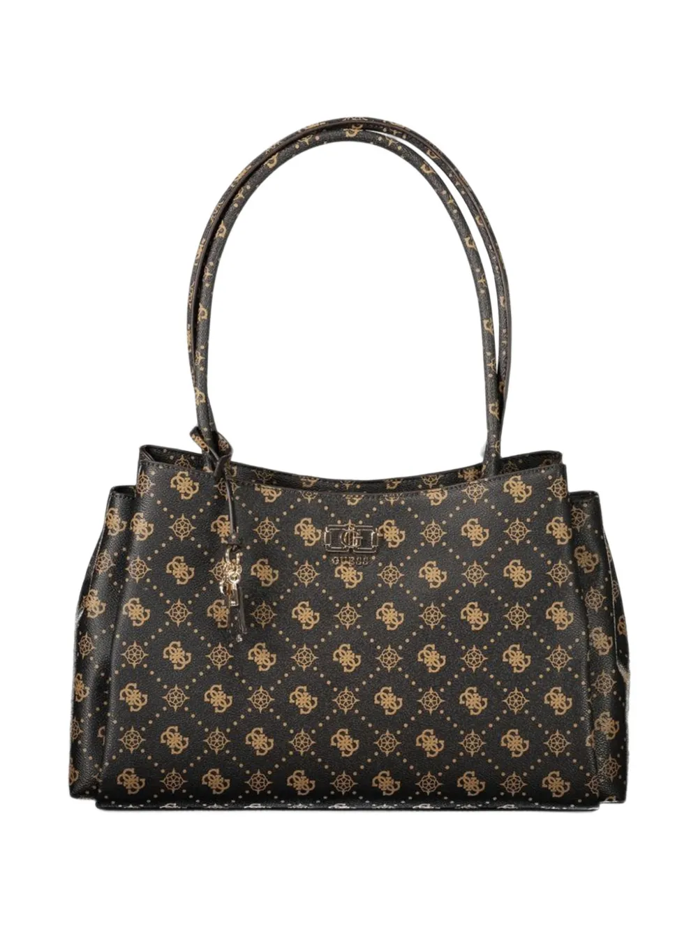 GUESS USA Emelie logo-print tote bag - Braun