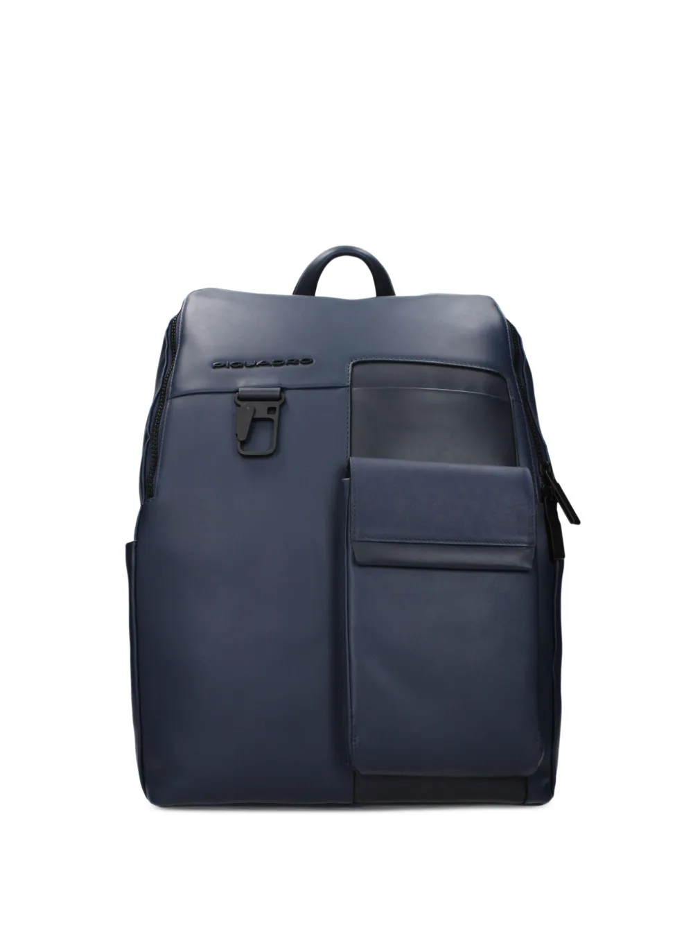 PIQUADRO Leren rugzak Blauw