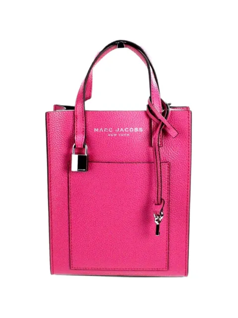 Marc Jacobs Mini Grind pebbled leather tote bag