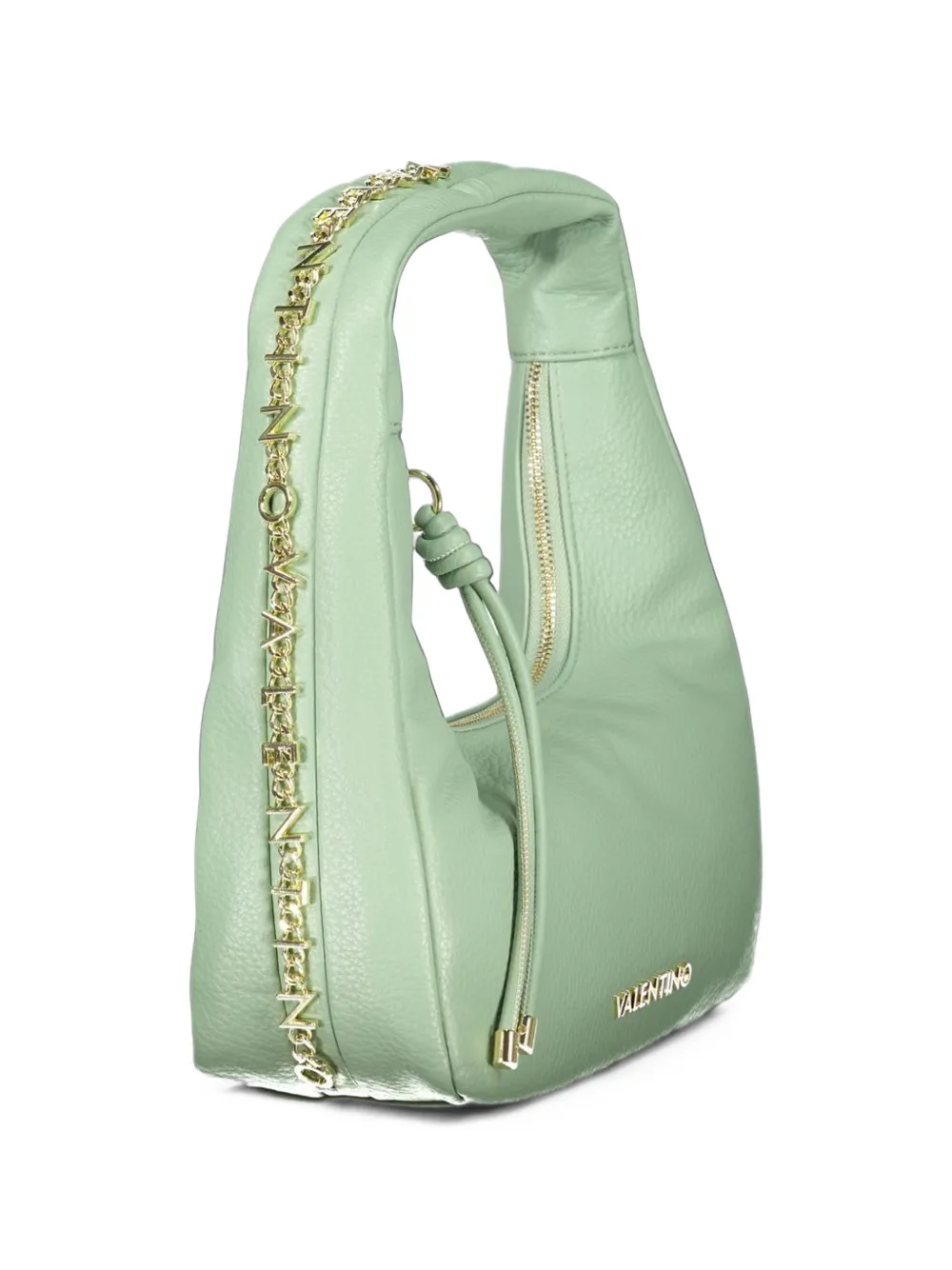MARIO VALENTINO Harmonia logo-plaque tote bag Groen