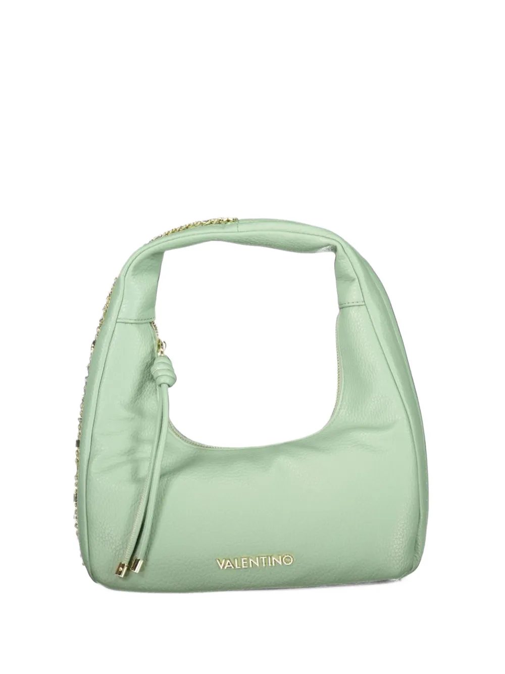 MARIO VALENTINO Harmonia logo-plaque tote bag Groen